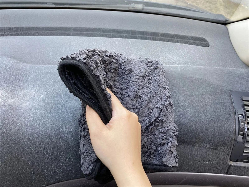 1200gsm Ultra-Thick Microfiber Car Detailing Wash Towels Cleaning Cloth Towel for House Car Washing Drying Auto Polishing