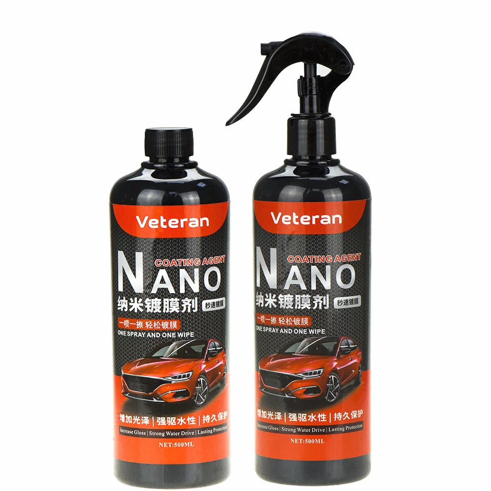 500ML 9H Hardness Car Detailing Ceramic Coating Car Products Ceramic Coating Nano Glass Plated Crystal Car Polish