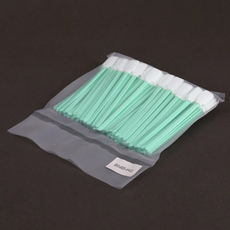 50PCS Cleaning Sponge Cloth Swabs Polyester Fibre Single Side Double Layer Cloth Swabs Car Cleaning and Maintenance