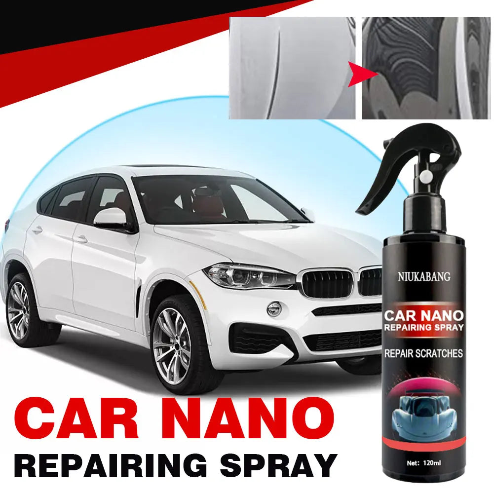 120ml Car Nano Repairing Spray Products Repair Scratches Detailing Coating Agent Glossy Car Cleaning Ceramic Coat for Automobile