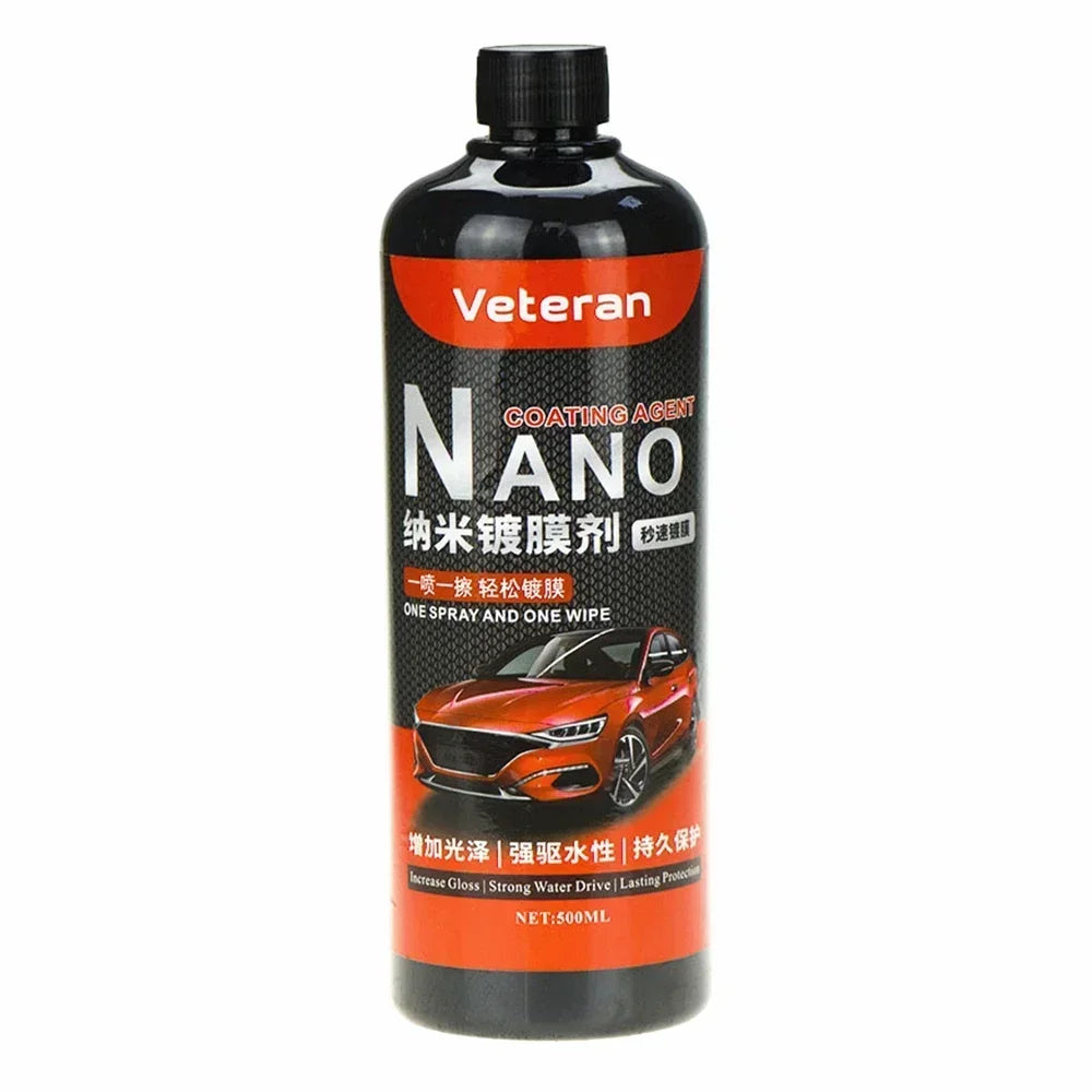 500ML 9H Hardness Car Detailing Ceramic Coating Car Products Ceramic Coating Nano Glass Plated Crystal Car Polish