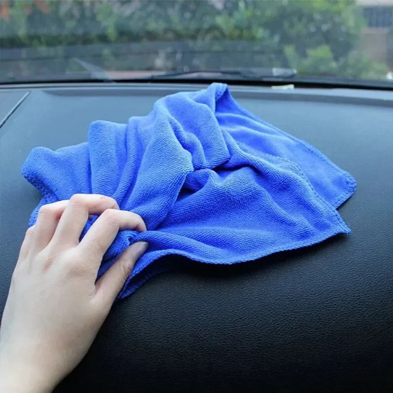 1/5Pcs Microfiber Towels Car Wash Drying Cloth Towel Household Cleaning Cloths Auto Detailing Polishing Cloth Car Cleaning Tools