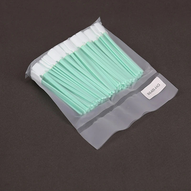 50PCS Cleaning Sponge Cloth Swabs Polyester Fibre Single Side Double Layer Cloth Swabs Car Cleaning and Maintenance