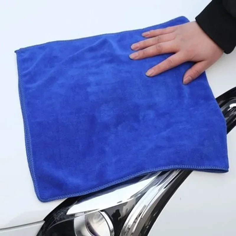 1/5Pcs Microfiber Towels Car Wash Drying Cloth Towel Household Cleaning Cloths Auto Detailing Polishing Cloth Car Cleaning Tools