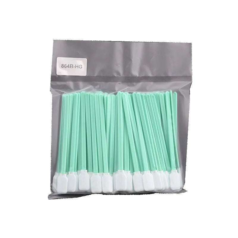 50PCS Cleaning Sponge Cloth Swabs Polyester Fibre Single Side Double Layer Cloth Swabs Car Cleaning and Maintenance