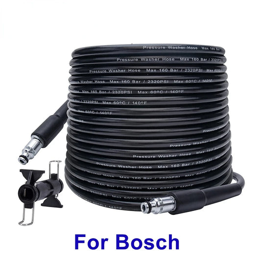 6 10 15 m Pressure Washer Hose High Water Cleaning Hose Pipe Cord Car Washer Extension Hose  for Bosch High Pressure Cleaner