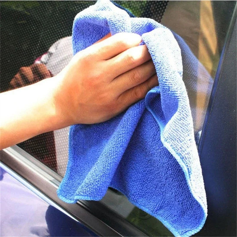 1/5Pcs Microfiber Towels Car Wash Drying Cloth Towel Household Cleaning Cloths Auto Detailing Polishing Cloth Car Cleaning Tools