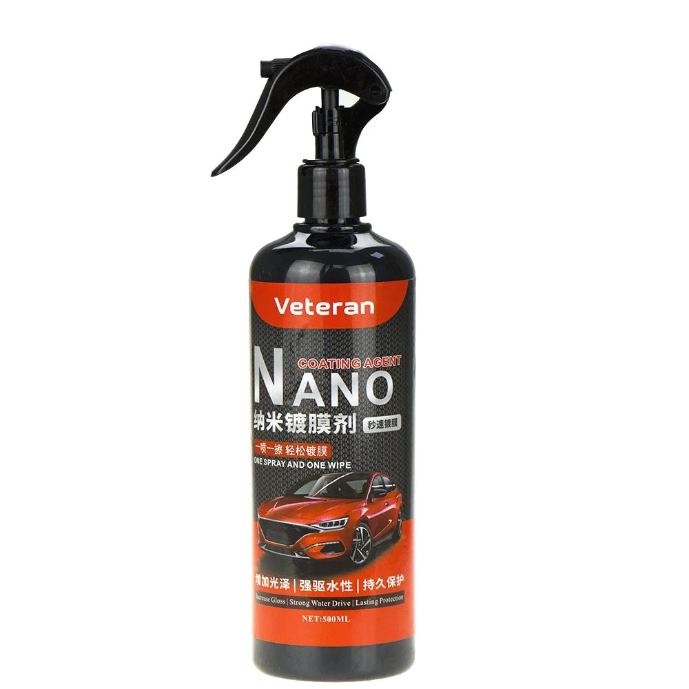 500ML 9H Hardness Car Detailing Ceramic Coating Car Products Ceramic Coating Nano Glass Plated Crystal Car Polish